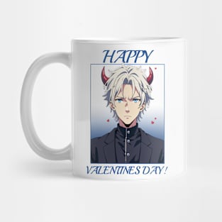 valentine anime demon boy Mug